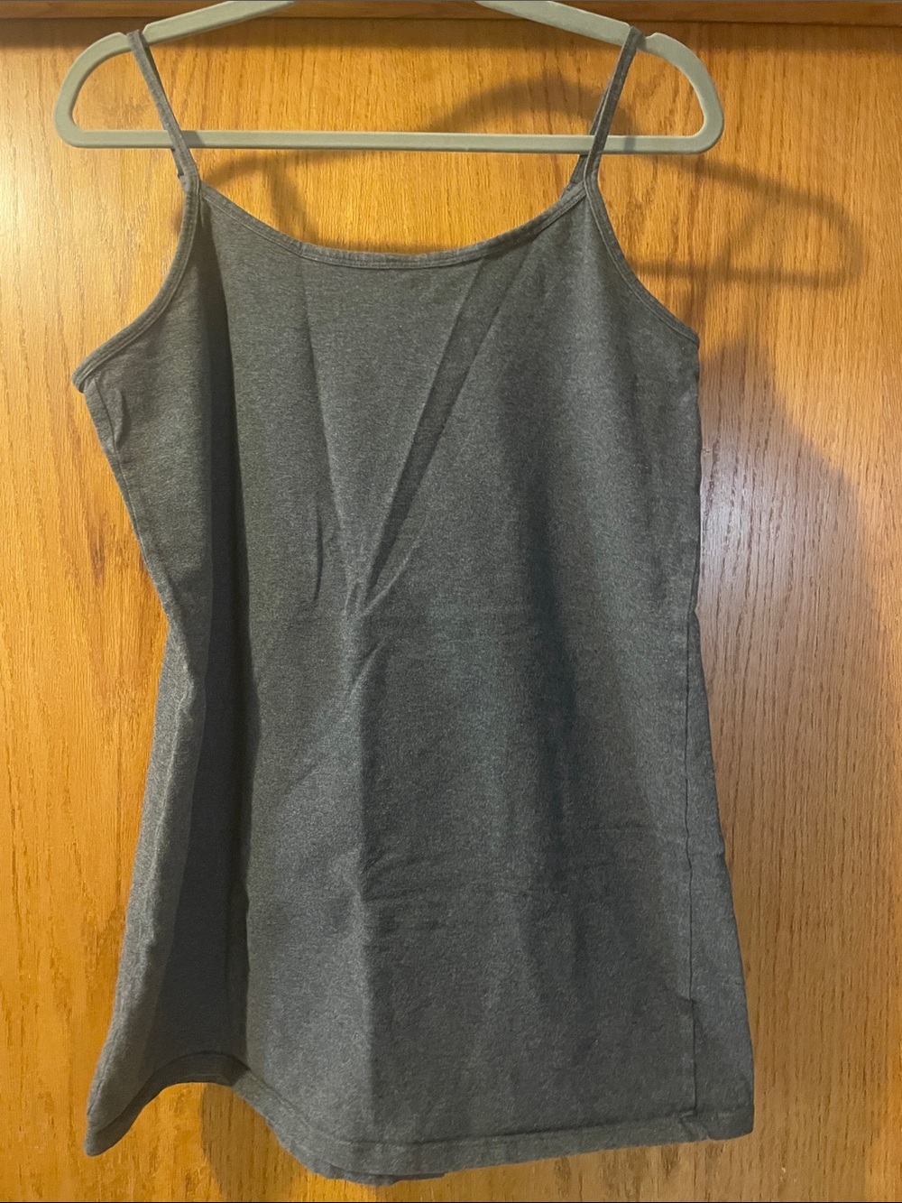 torrid Charcoal Gray Spaghetti Strap Tank Top